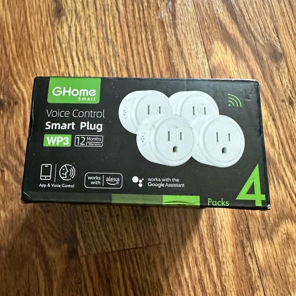 🆕 GHome Smart Plug 2.4GHz, 4 pack - Picture 4 of 5
